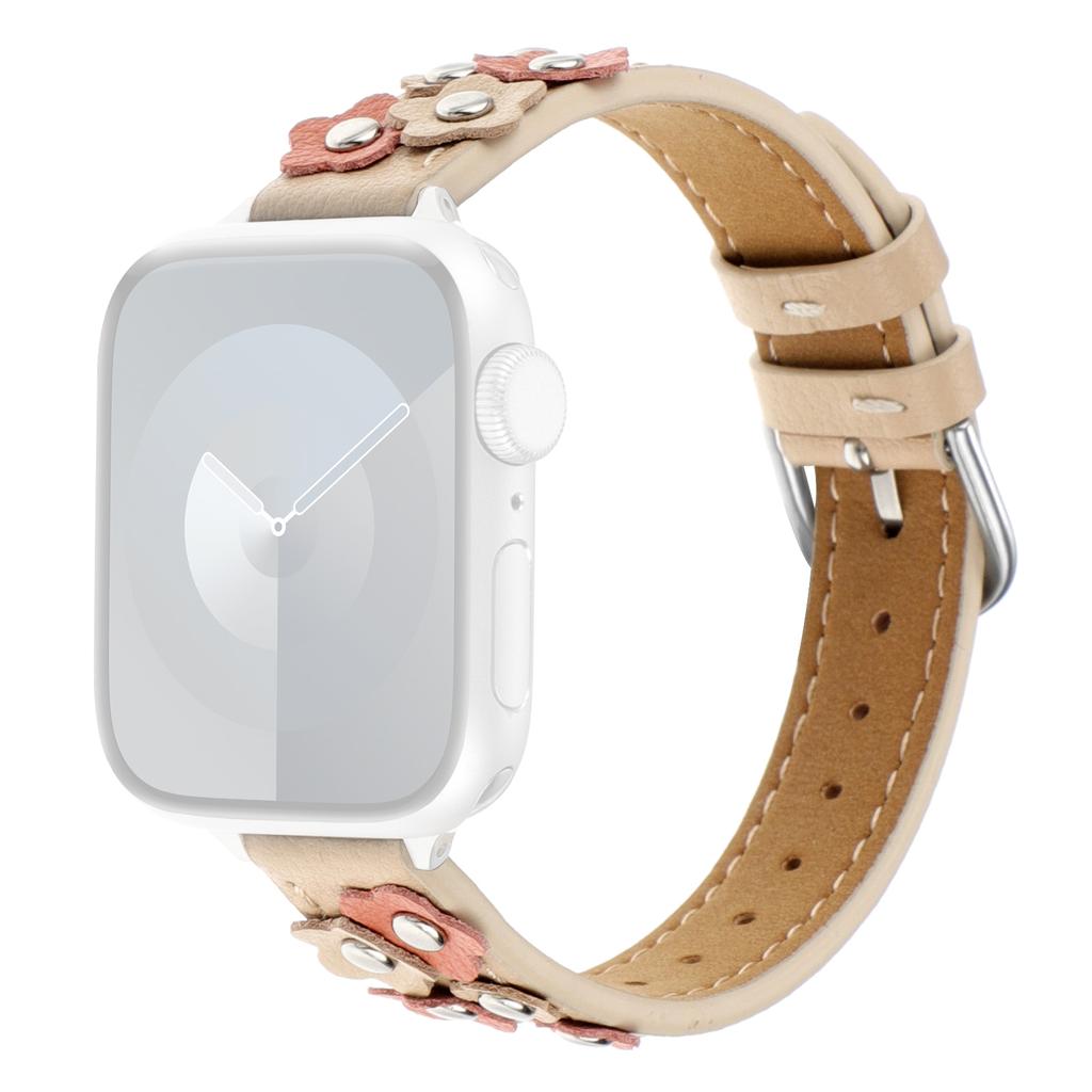 For Apple Watch 10 46mm/Ultra 2/Ultra 49mm/9 8 7 45mm/SE (2023) SE (2022) SE 6 5 4 44mm/3 2 1 42mm Watch Strap PU Leather Band