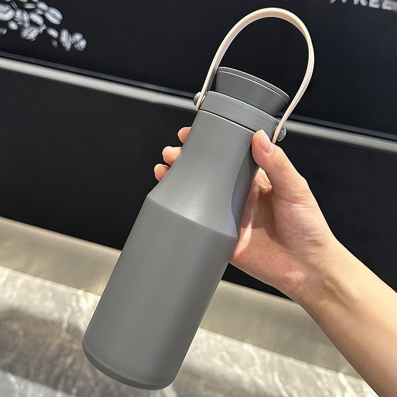 304 Stainless Steel Thermos Cup - Portable Large Capacity Sports Bottle for Men & Women