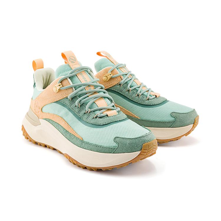 Timberland Waterproof Leather Hiking Shoes Women Hiking Shoes Light-Green A2N4BEAS