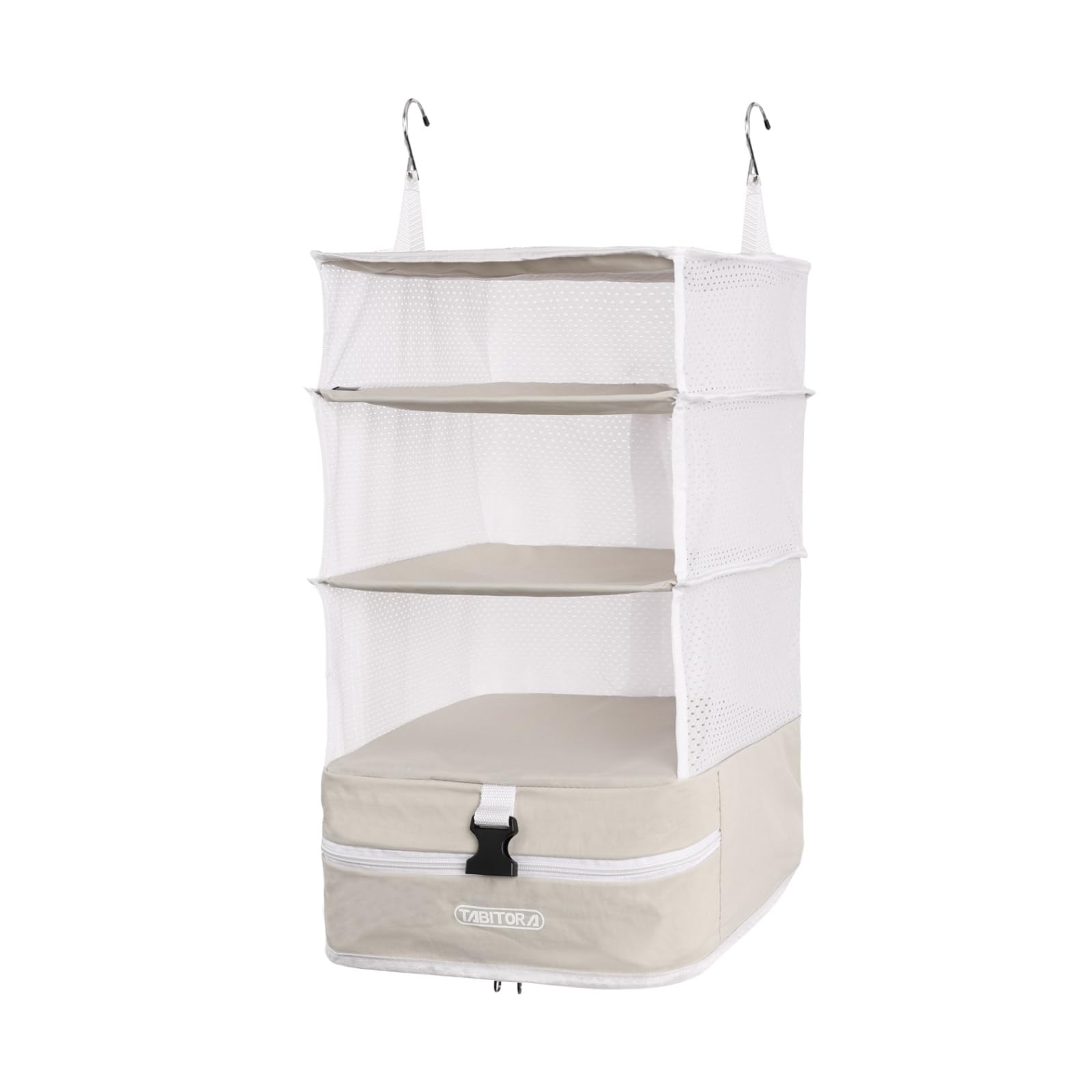 

Closet Hanging Storage Inner Bag Clothes Rack Storage for Travel and Business Trips Closet Storage Box Hanging Large Capacity Clothes Case 4 Tiers