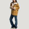 adidas Originals FW25 Crafted Jacket New Year Reversible Lamb Fleece Sports Loose Mid-Length Long Sleeve Jacket Women Jackets KT-3145