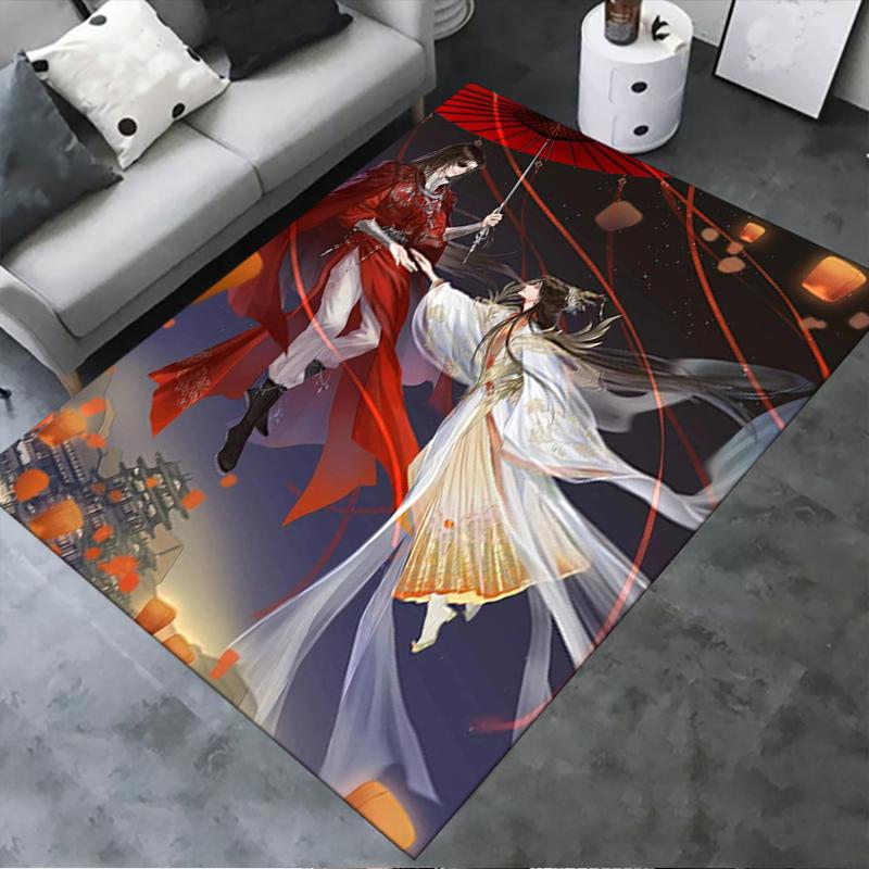2025 New Heavenly Official's Blessing Carpet Rug for Living Room Bedroom Home Sofa Decoration,Kids play Non-slip Floor Mat 34