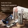 RELEA Portable Titanium Straw Water Bottle