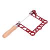 Mini Woodworking Hand Saw U Shape Wooden Handle Coping Saw for Jeweler Metal Processing 4in