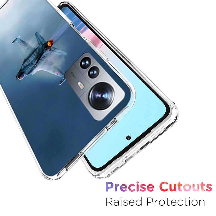 Black Sky Jet Fighter Phone Case For Xiaomi Mi 13 12T Poco F7 Pro 14 Ultra 15 Pro 12X 12 9 8 Lite 5G 11T 11i 10 10T Pro Capa