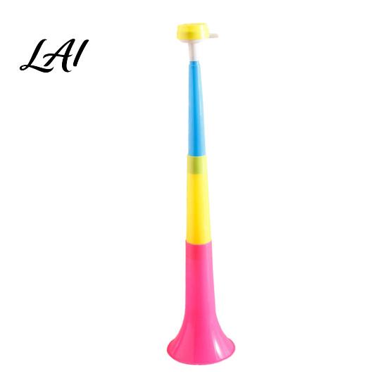 Stadium Noise Maker Telescopic Cheering Horn 3 Section Extendable Party Blower Portable Loudspeaker Horn for Sports Game Kids Toy Event 1pc