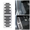 Auto Fußstütze Pedale für Golf 5 6/Jetta MK5/Touran/Tiguan/Touareg/Skoda Octavia A5 Yeti LHD Fußstütze Pedal Aluminiumlegierung Acc