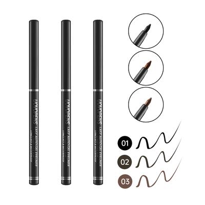 Colorful Waterproof Hyper Sharp Eyeliner Pencil Colorful Eye Liner Color Slim Eyeliner Long-lasting Eye Liner 0.25g