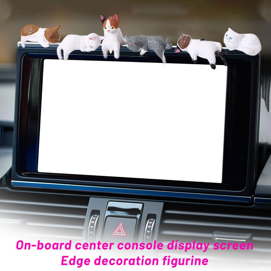 Cute Desktop Decorative Figurine For Computer, Car Dashboard Or Display Edge Decoration