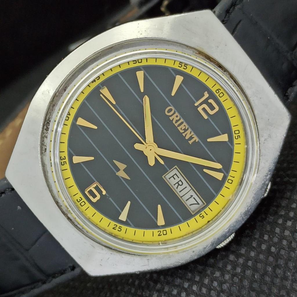 

Б/У ORIENT AUTOMATIC 46961 ЯПОНИЯ МУЖСКИЕ ЧАСЫ a289632-1 Артикул 532f-a289632