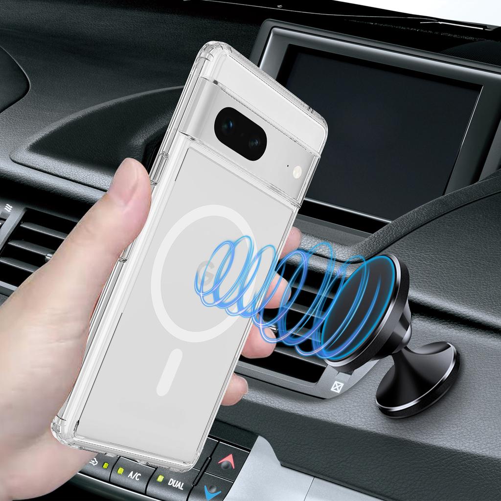 For Google Pixel 7 5G Magnetic Case Compatible with MagSafe Anti-drop Phone Cover