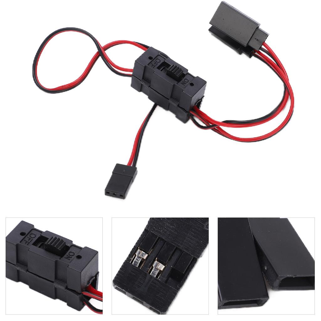 Y Type Cable Durable Playability JR to JST S91 RC Remote Control Car Cable for Remote Control Car