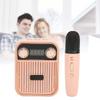     Karaoke Machine HiFi Stereo Sound Portable   Speaker with Microphone for Kids Gifts