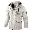Casual Jacket Parker Coat Hooded Jacket Men's New Waterproof Hooded Outdoor Men's Clothing