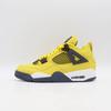 CT8527-700 Nike Air Jordan 4 Retro Lightning Thunder Tour Yellow Grey (Men's)