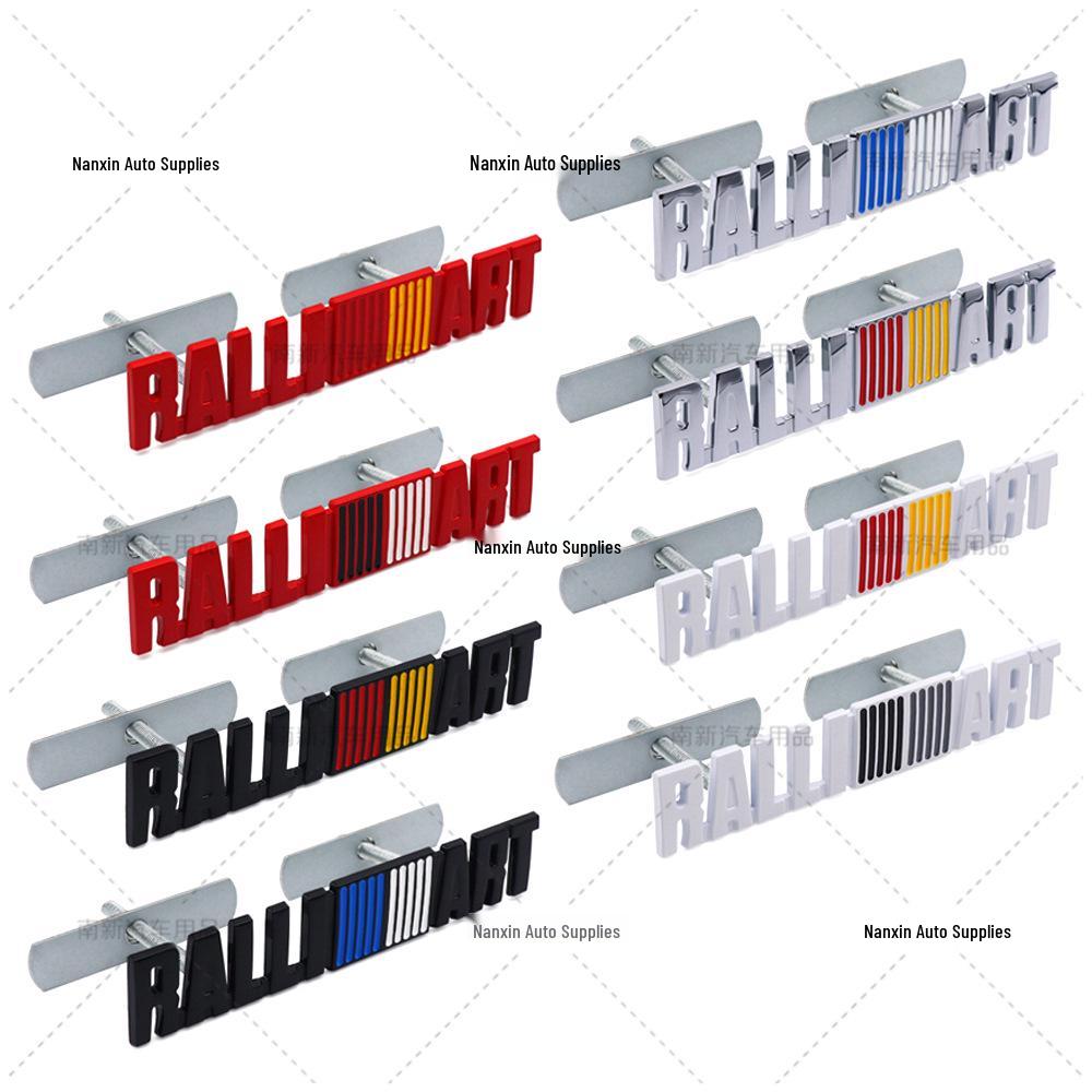 RALLIART Sticker, Front & Rear Emblems