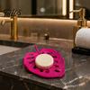 Soap Dish for Shower Self Draining Dish, Tortoise Shell Bamboo Shape, Durable PLA Keep Plastic Sink Dry Extend Life Tray, Bathroom And Kitchen