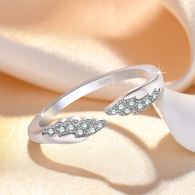 925 Silver Ring Fashion Sparkle AAA Zircon High Quality For Women Rings Wedding Fine Jewelry Accessories Party Gift