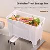 1 Stück Spülbecken-Abflusskorb Nass-Trocken-Trennung Filtration Magischer Tischabfalleimer Mini Haushaltsküche Abfallaufbewahrungsbox