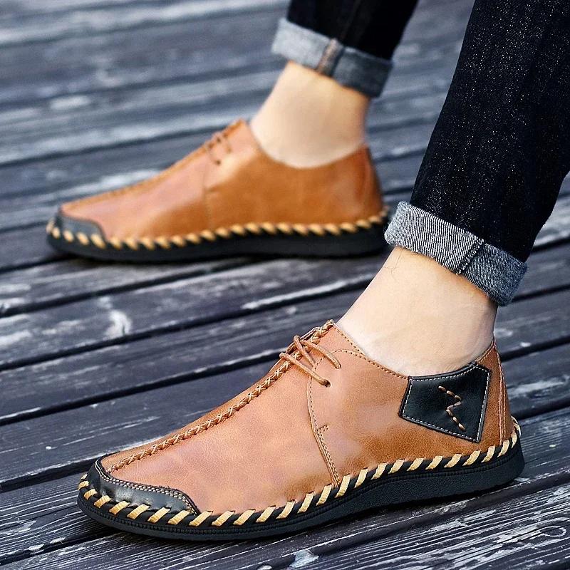 Fashion Fashionable And Breathable Casual Shoes For Male Autdoor Wearresisting Waterproof Lightweight Flat Shoes For Wear In All Seasons