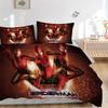 Spiderman Heroic Poses Print 3Pcs Bedding Setduvet Cover With 2 Bedropillowcase Home Birthday Gift
