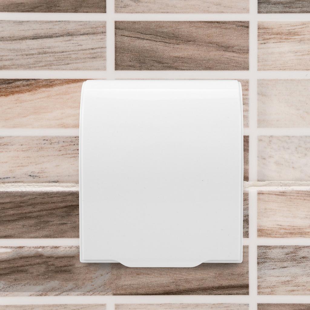 Copertura Protettiva Impermeabile in Plastica per Prese Elettriche a Muro Uso Esterno Domestico Sicurezza Tappo Copri Presa Elettrica