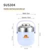 Multi-Layer Insulated Stainless Steel Bento Lunch Box