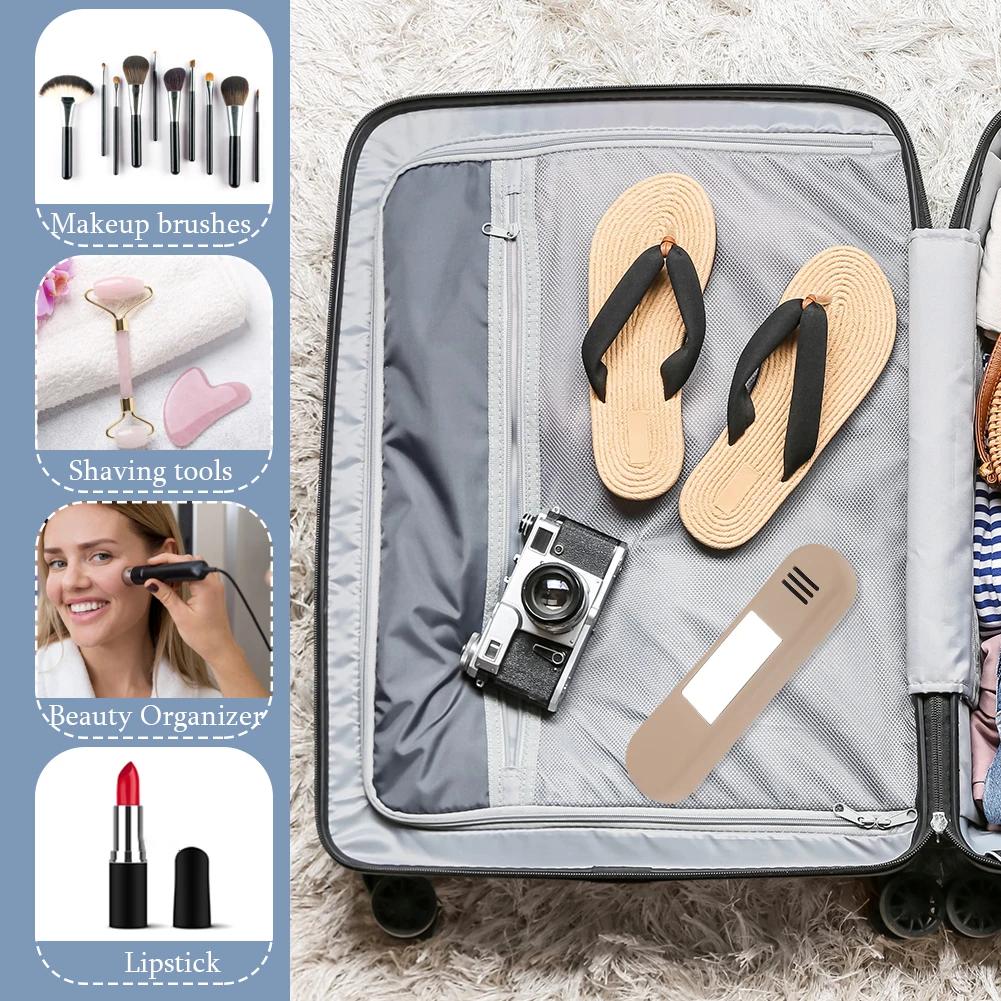 Silicone Beauty Blenders Case Zipper Make Up Brush Handbag Breathable Easy To Clean Protable Lightweight for Outdoor