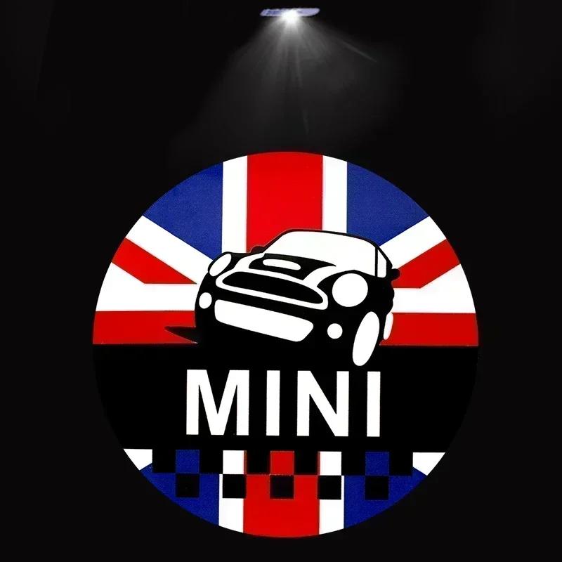 2 Stück LED Willkommenslicht Auto Tür Projektor Lampen für BMW Mini Cooper One S JCW Countryman R56 R50 R53 F56 F55 R60 R57 Zubehör