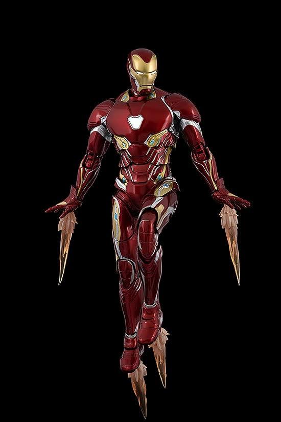 Marvel Studios The Infinity Saga DLX איירון מן מארק 50 [DLX איירון מן מארק 50] סולם 112 ABS&PVC&סגסוגת אבץ דמות ניתנת להזזה צבועה הזמנה משנית