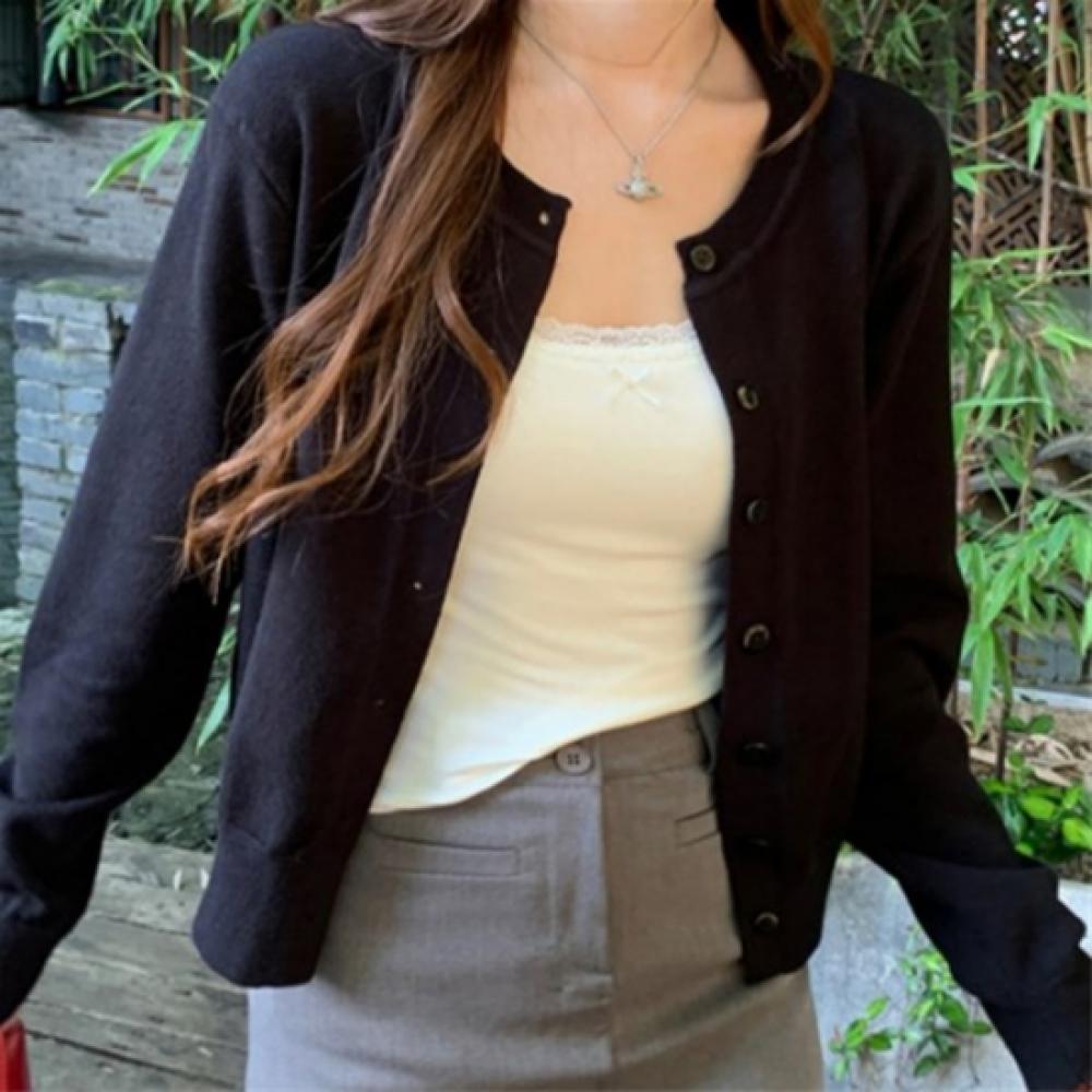 New ArrivalS Open Run Women S No Collar Long Sleeve Knit Cardigan