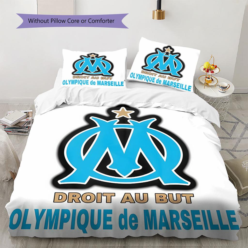 OM Bedding Quilt Set Quilt Cover Pillowcase Home Decoration Birthday Gift (1 * duvet cover + 2 * pillowcase, without core)