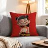 Doll Nezha Cushion Cover 1Pcs Decorative Covers Soft Cushion Case For Sofa Couch Decor 40X40 45X45 Pillowcases