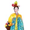 Korean Geisha Figurine Korean Hanbok Geisha Doll Miniature 12 Inch Oriental Doll for Tabletop Home Office Decoration Kids Gift