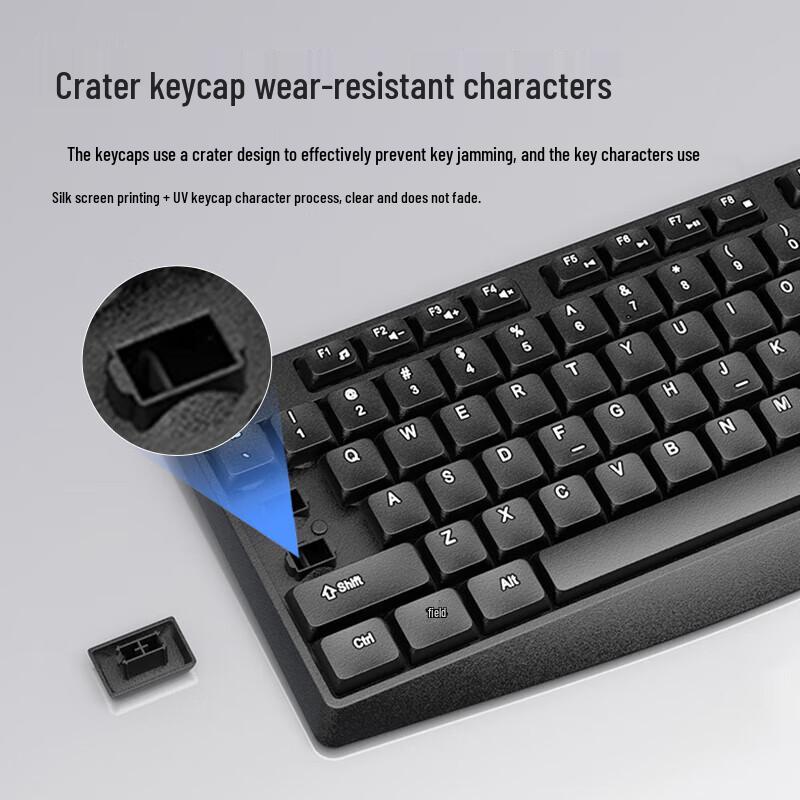 HP KM10L Wired Keyboard and Mouse Set