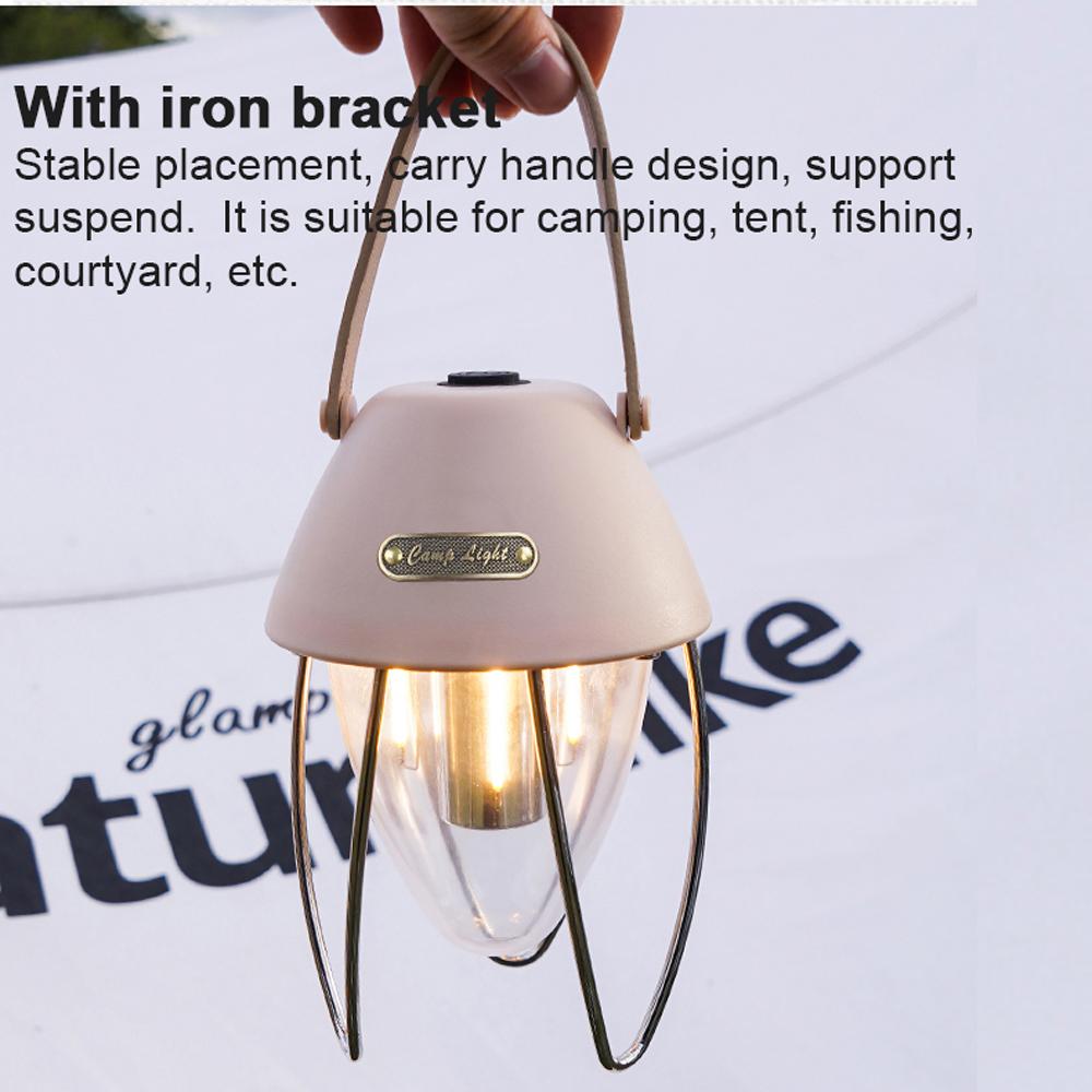 Lampe De Camping LED USB Rechargeable - Avec Application Tuya Et éclairage RGB