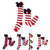 High-quality Striped/plaid Patterned Socks For Girls Packaged In Bags Characters)