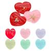 Versatile Heart shaped Self sealing Bags Trendy Jewelry Storage Bags Stylish Organizer for Showcasing Your Accessories