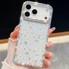 Glitter Shining Diamonds Stars Case For iPhone 17 Air 16 15 14 13 Plus  Full Rhinestones Candy Jelly Hard Acrylic Cover