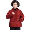 Mother-in-law Wedding Guest Winter Coat: 2025 New Chinese Style Down Jacket for Middle-Aged & Elderly Women