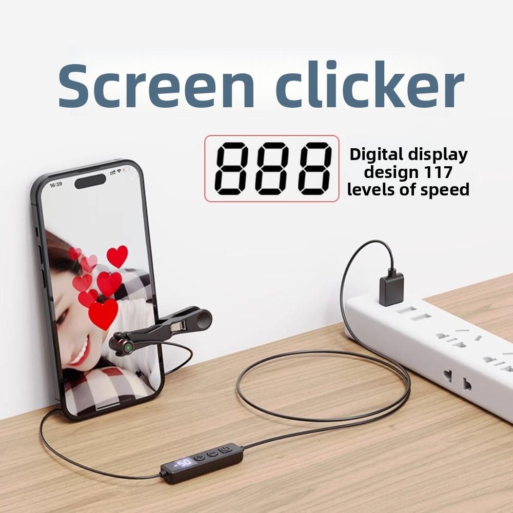 Digital Display Auto Clicker Device Continuous Auto Like Tap Device Video Live Streaming