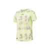 Full Print Letter Round Neck Breathable Versatile Short Sleeve T-Shirt Women Tops ATSV094-8