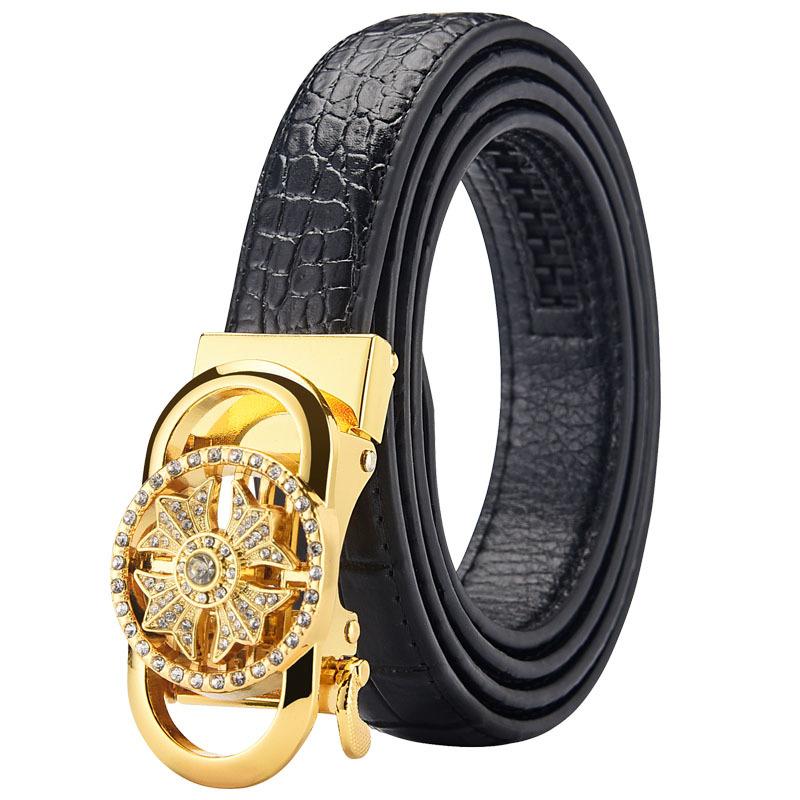 Mei Mary Women's leather belt - genuine leather casual versatile fashion belt - good luck & trendy cowhide waist belt