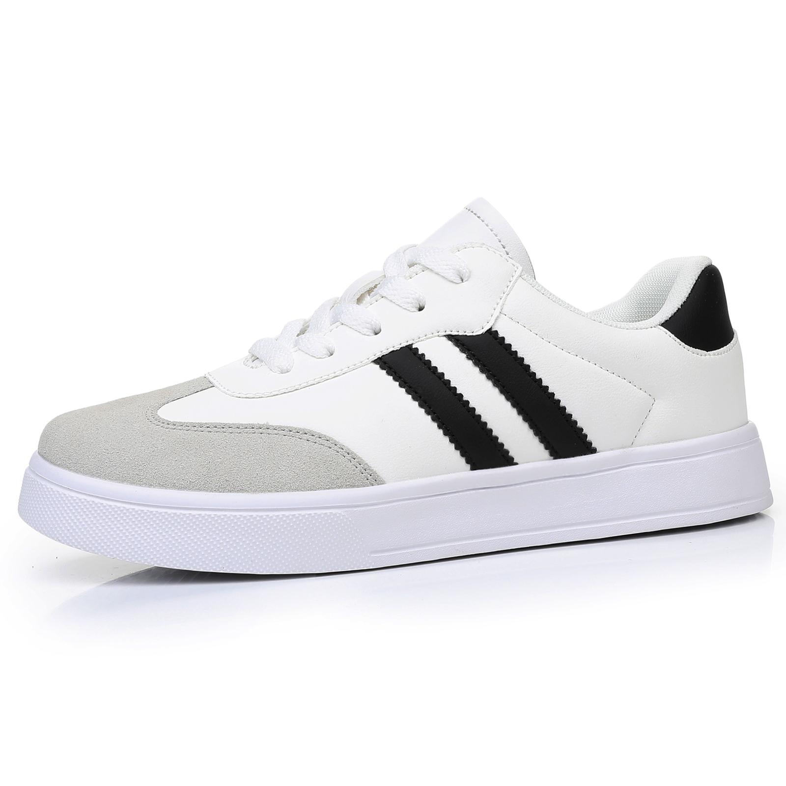 

Женская обувь Модная повседневная обувь для девочек, студенток, для прогулок на открытом воздухе, кроссовки, удобная классическая черно-белая спортивная обувь 36 белый