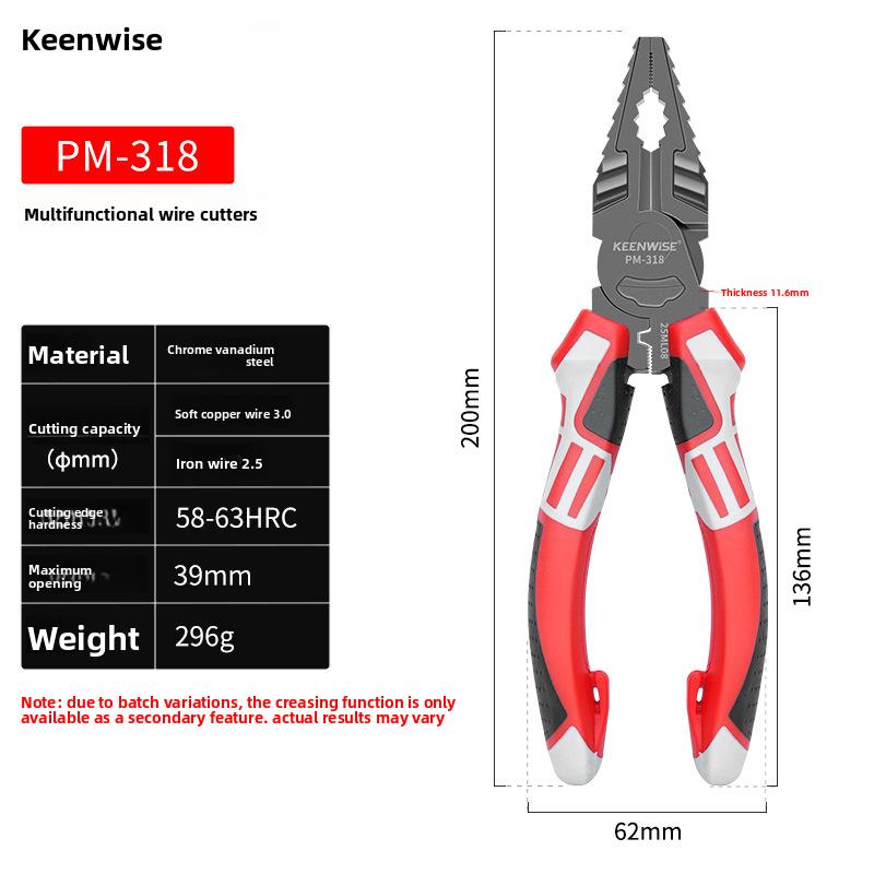 New universal multi-functional wire cutters, crimping pliers, electrical hardware tools, diagonal pliers, and hand tool sets