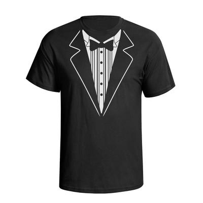 Mens Tuxedo T-Shirt Birthday Wedding Fancy Dress Suit Premium Quality Gift