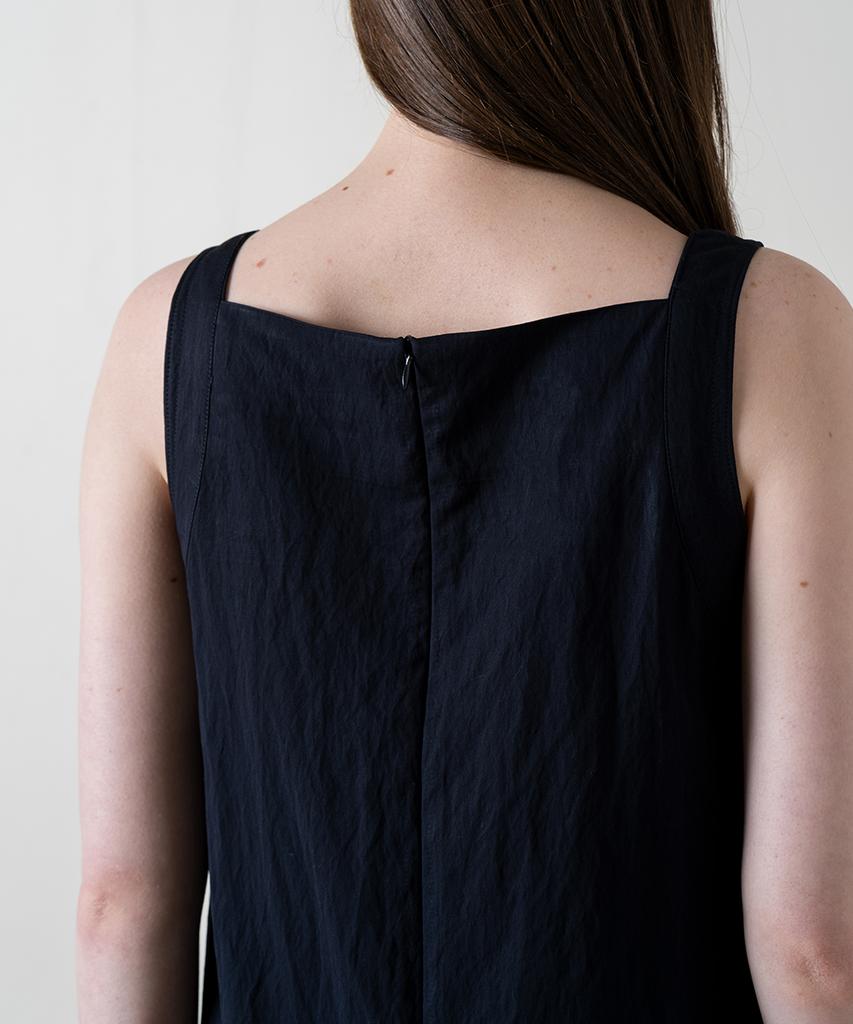 Noing Sleeveless Long Dress (Navy)