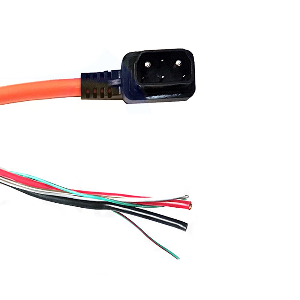 

Motorcycle Lithium Battery Connector Charger Socket Line Circular Line Square Line For Super Soco TC TS Tsx Cu Circular Line