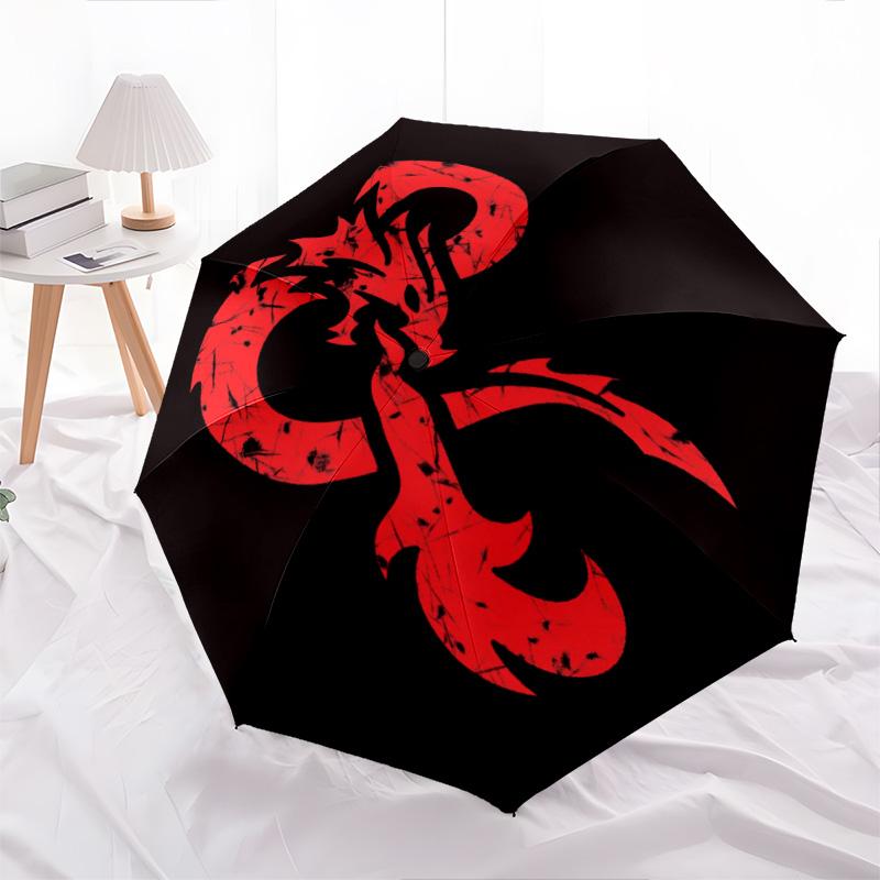 1PC Dungeon Master Automatic Umbrella - Suitable Travel Outdoor Portable Umbrella Birthday Gift Daily Essentials