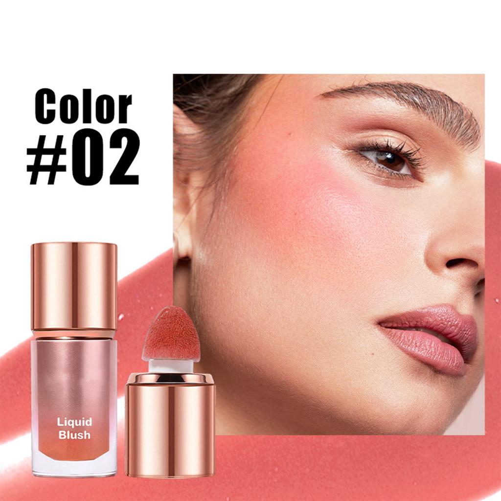 3Pcs Matte Multi-use Liquid Blusher for Women – Lightweight, Long-lasting Color for Cheeks & Makeup